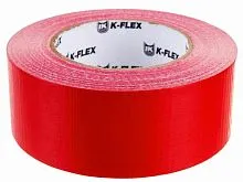 Лента K-FLEX 048-050 DUCT 1604H red — самоклеящаяся армированная лента 48 мм × 50 м, красная