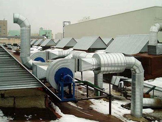Виброизоляция вентиляционных систем и систем отопления