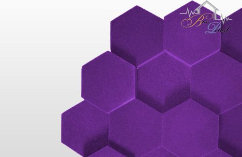 Акустический поролон ABEX Hexagon (12шт) ( 0.55 м2) фото 2