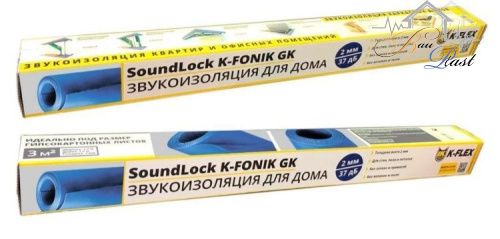 SoundLock K-FONIK GK 3.7-1200*2.5 |  2500х1200 (3 м2) фото 2