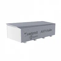 Aku-Line ГКЛА Ветонит, 2500х1200х12,5 мм | 3м2
