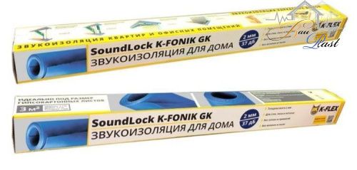 Рулон K-FONIK 2.0x1200-2.5 GK SOUNDLOCK AD (3 м2) фото 2