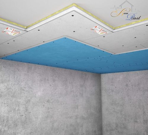Система звукоизоляции под натяжной потолок «Слим А40» фото 2