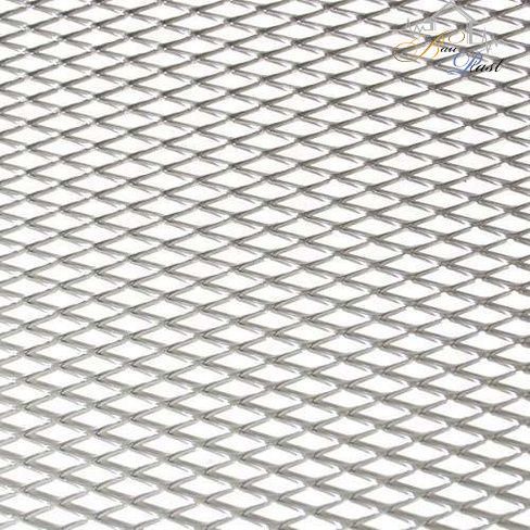 AP600A6/45° (R16) ромб оцинковка Эконом Ромбовидная ячейка (длина ячейки 16 мм, ширина 8 мм, ширина перемычки 1,5 мм). Прозрачность 53% 600х600