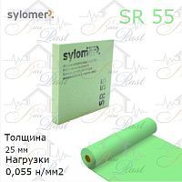 Sylomer SR 55 | зеленый | лист 1200 х 1500 х 25 мм