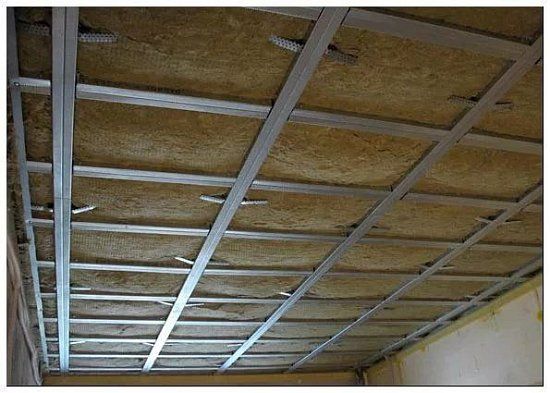 Звукоизоляция деревянных и бетонных потолков